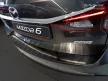 Avisa protecție bară spate din oțel negru, cu nouă textură Mazda 6 III combi (GJ) 2012-2014, FL2014-2018, FL2018->