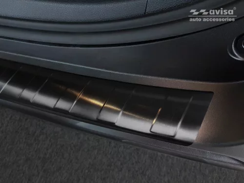Avisa protecție bară spate din oțel negru Suzuki ACROSS 2020->, TOYOTA RAV4 V generation/Hybrid 2018->