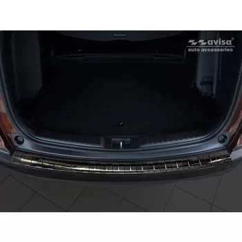   Avisa protecție bară spate din oțel negru HONDA CR-V V 2018->2023, HONDA CR-V V Hybrid 2019->2023