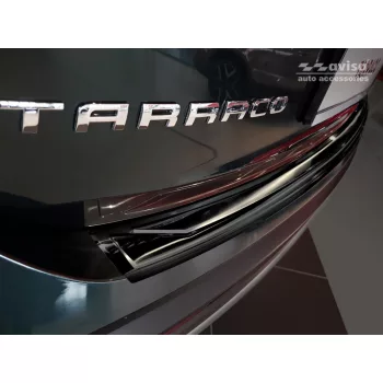   Avisa protecție bară spate din oțel negru Seat TARRACO/TARRACO FR/HYBRID 2018->