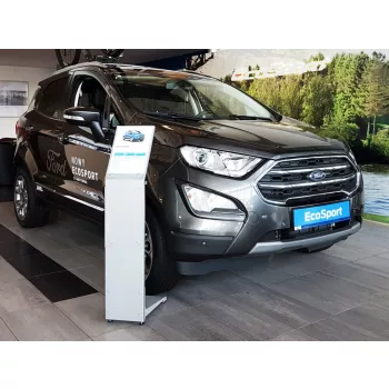   Avisa protecție bară spate din oțel negru FORD ECOSPORT II/ST-Line FL2017->