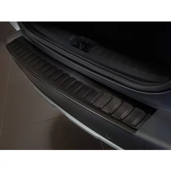   Avisa protecție bară spate din oțel negru PEUGEOT 2008 crossover 2013-2016, FL2016-2019