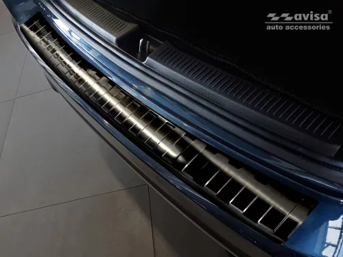 Avisa protecție bară spate din oțel negru MERCEDES B Class III W247 2018->/AMG 2018->, MERCEDES B Class 250 e Plug-in Hybrid 2021->