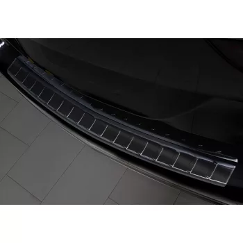   Avisa protecție bară spate din oțel negru OPEL ZAFIRA C Tourer 2012-2016, FL2016->
