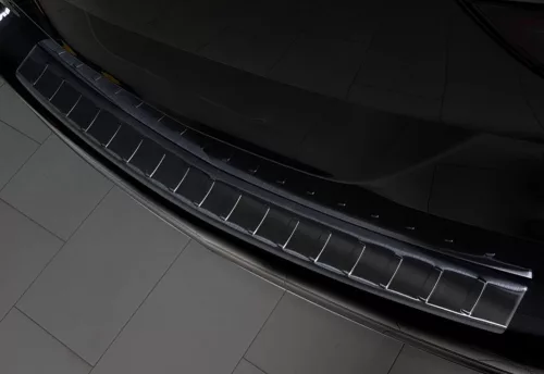 Avisa protecție de bară din oțel neagră OPEL ZAFIRA C Tourer 2012-2016, FL2016->