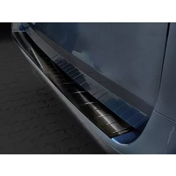   Avisa protecție bară spate din oțel negru cu lungime extinsă MERCEDES V Class W447/VITO III/Marco Polo 2014-2019, FL2019-2024, FL 2024->