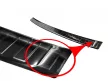 Avisa protecție bară spate din oțel negru VOLKSWAGEN CADDY 2003-2015, FL2015-2020, VOLKSWAGEN CADDY MAXI 2003-2015, FL02.2015->2020