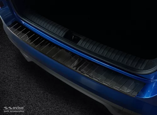 Avisa protecție bară spate din oțel negru SKODA KAMIQ crossover 2019->2024