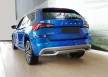 Avisa protecție bară spate din oțel negru SKODA KAMIQ crossover 2019->2024