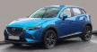 Avisa protecție bară spate din oțel negru Mazda CX-3 2015-2018, FL2018->2022