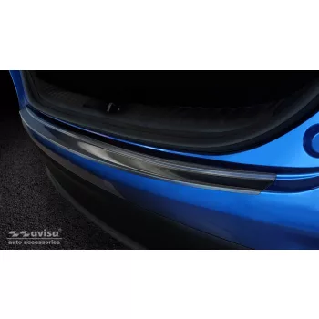   Avisa protecție bară spate din oțel negru Kia XCEED crossover 2019->