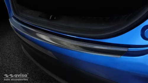 Avisa protecție bară spate din oțel negru Kia XCEED crossover 2019->