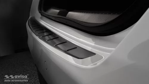 Avisa protecție bară spate din oțel negru MERCEDES CLA II (C118) limousine 2019->