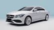 Avisa protecție bară spate din oțel negru MERCEDES CLA II (C118) limousine 2019->