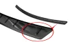 Avisa protecție bară spate din oțel negru MERCEDES C Class C205 Coupe AMG 2015-2019, FL2019-2021