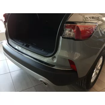   Avisa negru oțel Protecție bară spate FORD KUGA III Titanium/Titanium X/Trend/Cool+Connect 2019-2024, FL2024-
