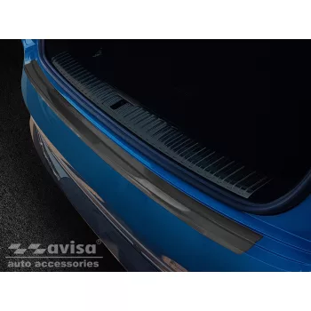   Avisa protecție bară spate din oțel negru Audi E-TRON 2018->, Audi E-TRON Sportback 2019-