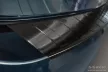 Avisa protecție bară spate din oțel negru nou design, cu îndoire SKODA Octavia IV liftback 2019-2024 FL 2024->