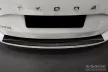 Avisa protecție bară spate din oțel negru SKODA KAROQ FL2022->/Sportline FL 2022->