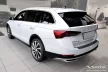 Avisa protecție bară spate din oțel negru SKODA Octavia IV SCOUT combi 2020->
