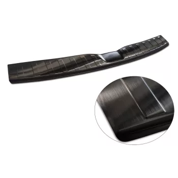   Avisa protecție bară spate din oțel negru Dacia SPRING Hatchback 5D 2021- 2024