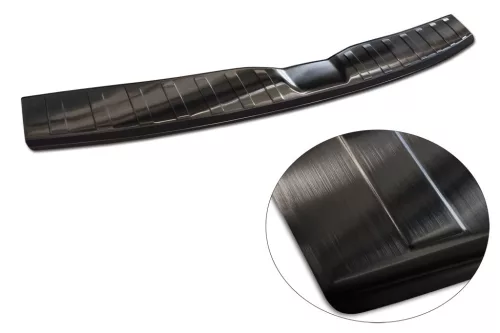 Avisa protecție bară spate din oțel negru Dacia SPRING Hatchback 5D 2021- 2024