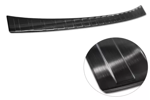 Avisa protecție bară spate din oțel negru MERCEDES CITAN II W420/Panel Van/T-model/CITAN II Tourer W420 2021->