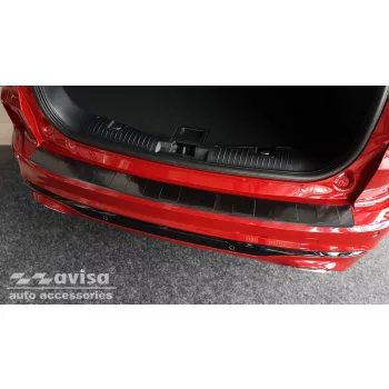   Avisa negru oțel Protecție bară spate FORD KUGA III ST-Line/Hybrid/Vignale 2019-2024, FL 2024-