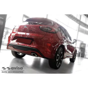   Avisa protecție bară spate din oțel negru FORD PUMA crossover 2019->
