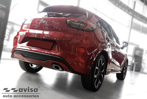 Avisa protecție de bară din oțel neagră FORD PUMA crossover 2019->