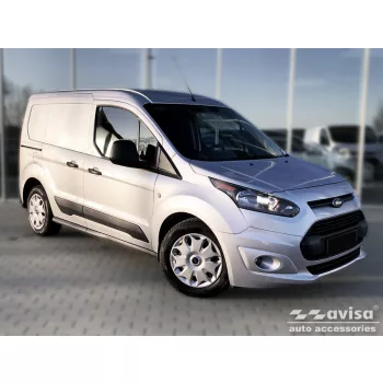   Avisa protecție bară spate din oțel negru FORD TRANSIT/TOURNEO Connect II 2014-2017, FL2017-2022