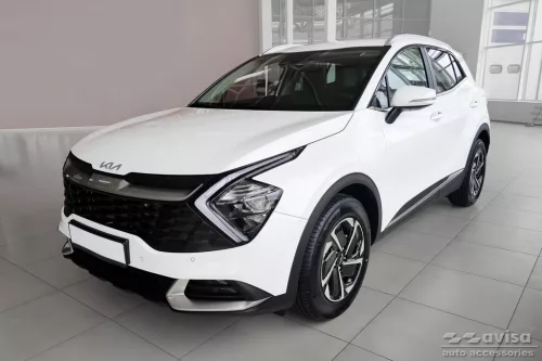 Avisa protecție bară spate din oțel negru Kia Sportage V 2021-2025