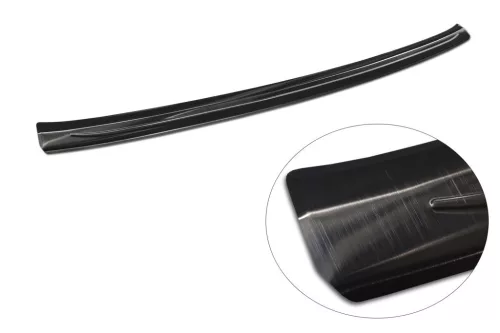 Avisa protecție bară spate din oțel negru TOYOTA Corolla XII sedan 2018->, TOYOTA Corolla XII GR SPORT sedan 2019->