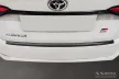 Avisa protecție bară spate din oțel negru TOYOTA Corolla XII sedan 2018->, TOYOTA Corolla XII GR SPORT sedan 2019->