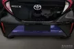 Avisa protecție bară spate din oțel negru TOYOTA AYGO X 2022->