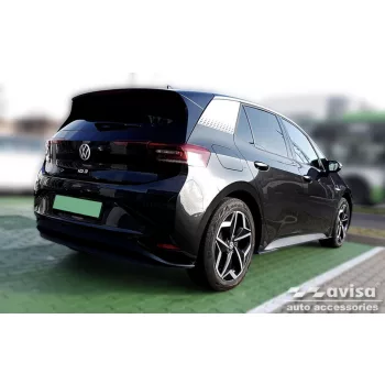   Avisa protecție bară spate din oțel negru VOLKSWAGEN ID.3 Hatchback 5D 2019-2023, FL2023