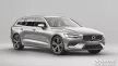 Avisa protecție bară spate din oțel negru Volvo V60 II combi 2018->, Volvo V60 II CROSS COUNTRY 2018->, Volvo V60 II Plug-In Hybrid 2019->/R-model 2019->