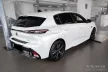 Avisa protecție bară spate din oțel negru PEUGEOT 308 III hatchback 2021->/PEUGEOT E-308 III Hatchback 2021->