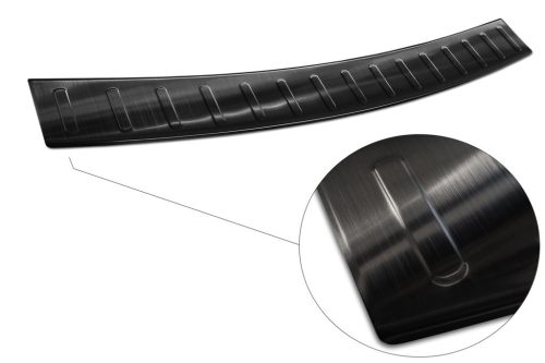 Avisa protecție bară spate din oțel negru RENAULT LAGUNA III combi 2008-2015