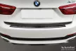 Avisa protecție bară spate din oțel negru Bmw X6 II F16 2014-2019