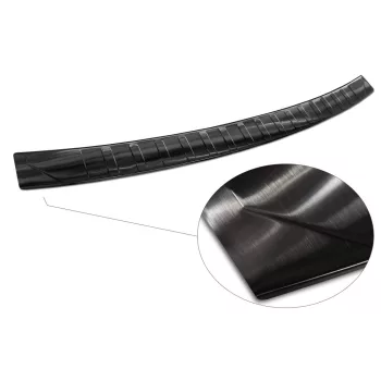   Avisa protecție bară spate din oțel negru Bmw X5 III F15 M-Pakiet 2013-2018