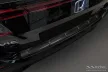 Avisa protecție bară spate din oțel negru HONDA Civic XI Hatchback 2022->