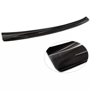   Avisa protecție bară spate oțel negru Audi Q4 E-TRON 2021->/Audi Q4 Sportback E -TRON 2021->