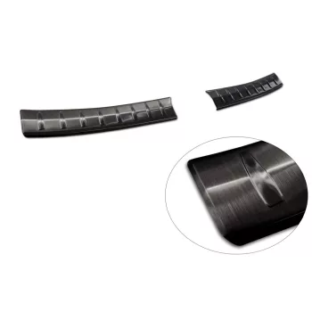  Avisa protecție bară spate din oțel negru (2 mai multe bucăți) CITROEN C4X 2023-