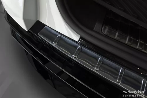 Avisa protecție de bară din oțel neagră AUDI Q5 III 2024->