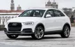 Avisa roșu/negru 3D protecție de bară din carbon AUDI Q3 2011-2015, FL 02.2015-2018