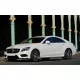 Avisa protecție bară spate din carbon negru MERCEDES CLS (C218) 2014->