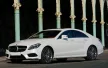 Avisa protecție bară spate din carbon roșu/negru MERCEDES CLS (C218) 2014->