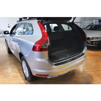   Avisa negru 3D carbon Protecție bară spate Volvo XC60 2013-2017