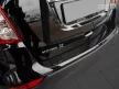 Avisa protecție de bară din carbon neagră OPEL MOKKA X 2016->
